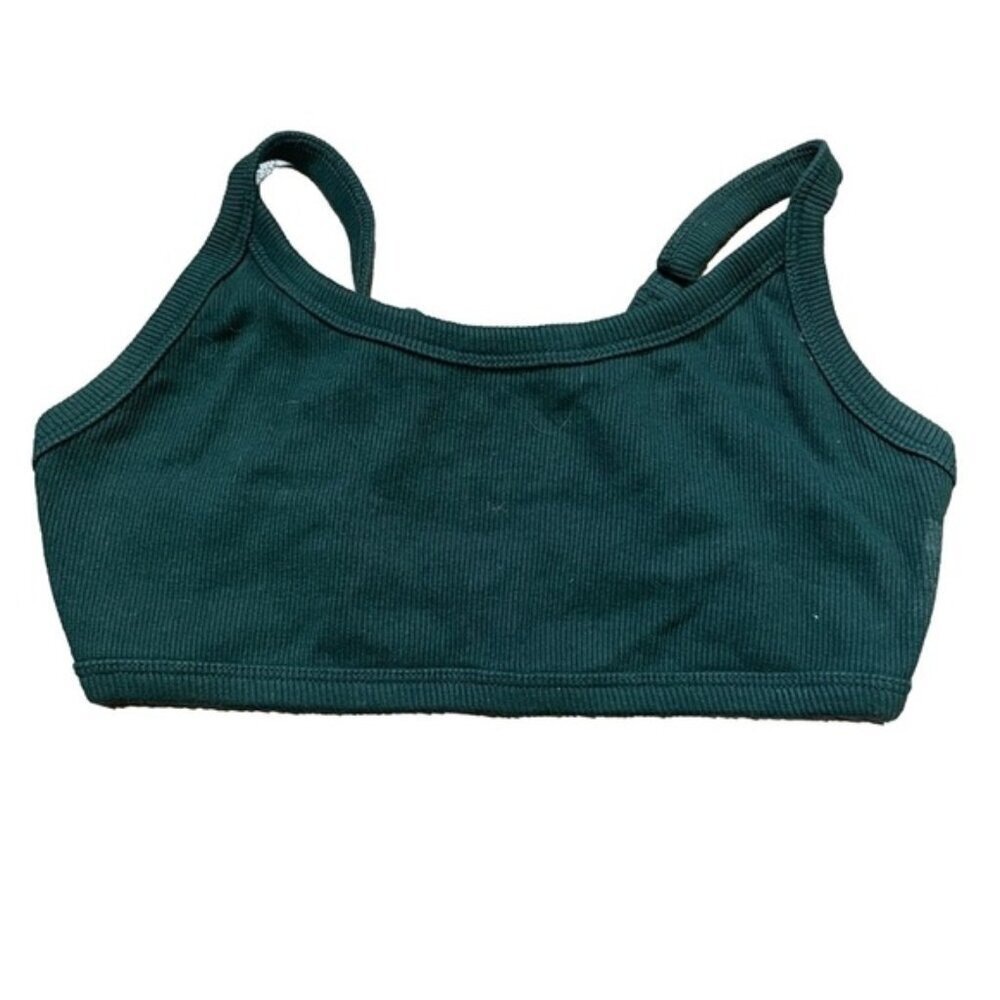 Harlow Forest Green Sports Bra Small Adjustable